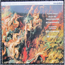Richard Strauss / Otto Klemperer / Philharmonia Orchestra Death And Transfiguration / Metamorphosen Vinyl LP USED