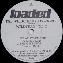 Wildchild Wildtrax Vol. 1 Vinyl 12" USED