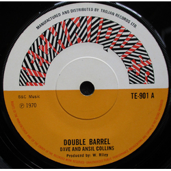 Dave & Ansel Collins Double Barrel Vinyl 7" USED