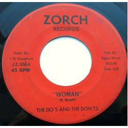 The Do's And The Don'ts Woman / No One To Talk My Troubles To Vinyl 7" USED