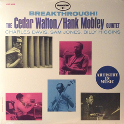 The Cedar Walton / Hank Mobley Quintet Breakthrough Vinyl LP USED