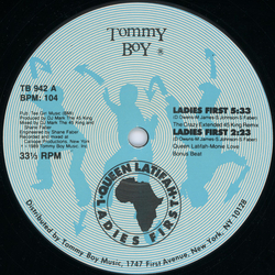 Queen Latifah Ladies First Vinyl 12" USED