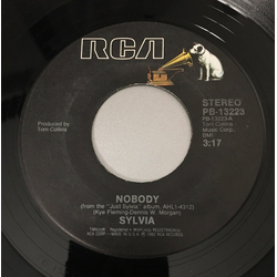 Sylvia (7) Nobody Vinyl 7" USED
