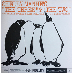 Shelly Manne "The Three" & "The Two" Vinyl LP USED