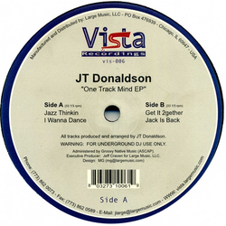 J.T. Donaldson One Track Mind EP Vinyl 12" USED