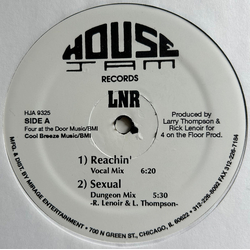 LNR Reachin' Vinyl 12" USED