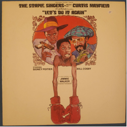 The Staple Singers / Curtis Mayfield Let's Do It Again (Original Soundtrack) Vinyl LP USED