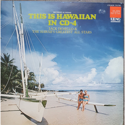Jack De Mello / The Hawaii's Greatest All Stars This Is Hawaiian In CD-4 Vinyl LP USED