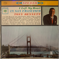 Tony Bennett I Left My Heart In San Francisco Vinyl LP USED