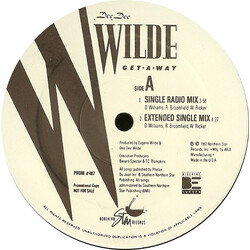 Dee Dee Wilde Get-A-Way USED VINYL 12INCH PROMO
