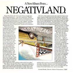 Negativland Escape From Noise Vinyl LP USED