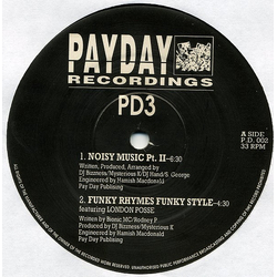 PD 3 / Points Proven Noisy Music Pt II / Pass The Mic Vinyl 12" USED