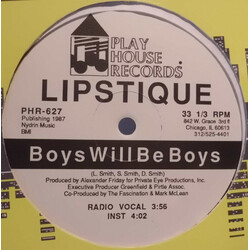 Lipstique Boys Will Be Boys USED VINYL 12INCH 33 S RPM