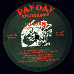 PD 3 Syncopated, Noisy, Music (Played As Accompaniment To Dancing) Vinyl 12" USED