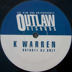 K-Warren When I Close My Eyes Vinyl 12" USED