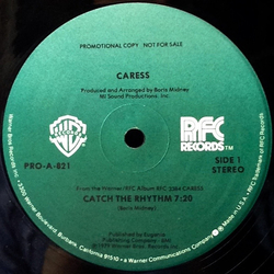 Caress Catch The Rhythm Vinyl 12" USED