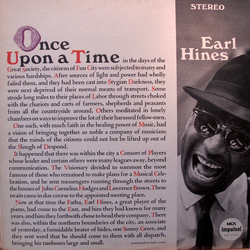 Earl Hines Once Upon A Time Vinyl LP USED