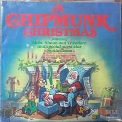 The Chipmunks A Chipmunk Christmas Vinyl LP USED