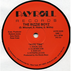 The Bizzie Boyz Hype Time / Dope Vinyl 12" USED