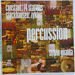 Marius Constant / Karlheinz Stockhausen / Sylvio Gualda Percussion – 14 Stations / Zyklus Vinyl LP USED