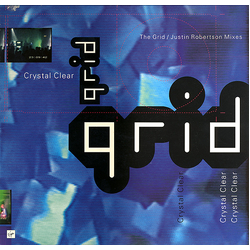 The Grid Crystal Clear Vinyl 12" USED