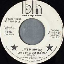 Jaye P. Morgan Love Of A Gentle Man Vinyl 7" USED