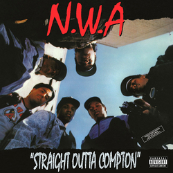 N.W.A. Straight Outta Compton Vinyl LP USED