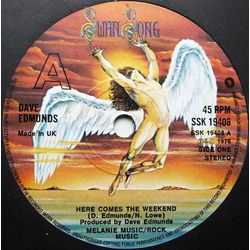 Dave Edmunds Here Comes The Weekend Vinyl 7" USED