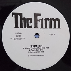 The Firm (6) Firm Biz / Executive Decision Vinyl 12" USED