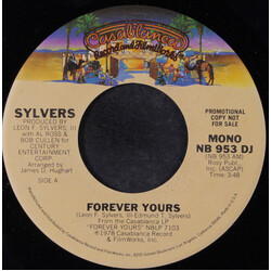 The Sylvers Forever Yours USED VINYL 7INCH 45 RPM SINGLE MONO STEREO PROMO