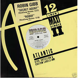 Robin Gibb Secret Agent / Robot Vinyl 12" USED