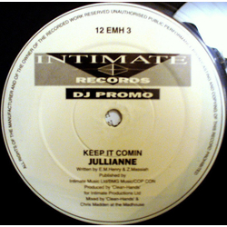 Julianne Keep It Comin Vinyl 12" USED