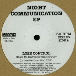 Night Communication Night Communication EP Vinyl 12" USED