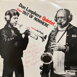 Don Lanphere Quintet / Jon Pugh (2) From "Out Of Nowhere" Vinyl LP USED