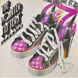 Pointer Sisters Steppin' Vinyl LP USED