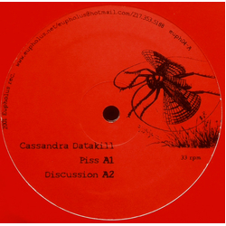 Cdatakill / Minion Black & Red EP Vinyl 12" USED