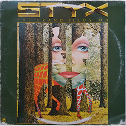 Styx The Grand Illusion Vinyl LP USED