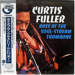 Curtis Fuller Boss Of The Soul-Stream Trombone Vinyl LP USED