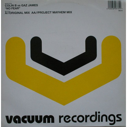Colin B / Gaz James No Fear Vinyl 12" USED