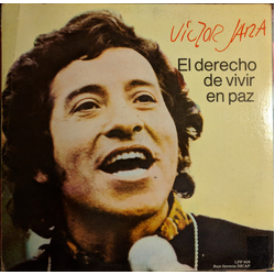 Victor Jara El Derecho de Vivir en Paz Vinyl LP USED