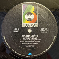 Cathy Zory Feelin' Good USED VINYL 12INCH 33 S RPM PROMO