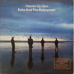 Echo & The Bunnymen Heaven Up Here Vinyl LP USED