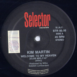 Kim Martin Welcome To My Heaven Vinyl 12" USED