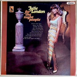 Julie London For The Night People Vinyl LP USED