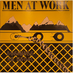 Men At Work Business As Usual Vinyl LP USED