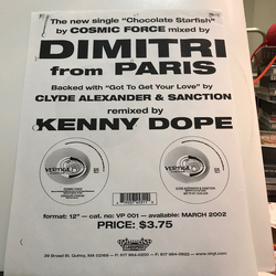 Cosmic Force (2) / Clyde Alexander & Sanction Chocolate Starfish / Got To Get Your Love Vinyl 12" USED