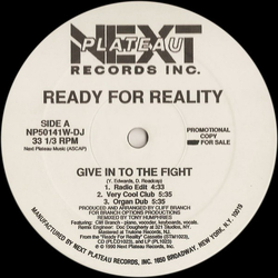 Ready For Reality Give In To The Fight Vinyl 12" USED