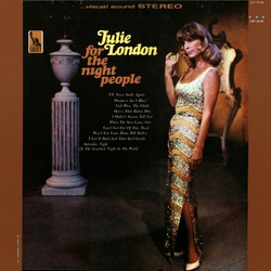 Julie London For The Night People Vinyl LP USED