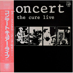 The Cure Concert - The Cure Live Vinyl LP USED