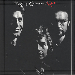 King Crimson Red Vinyl LP USED